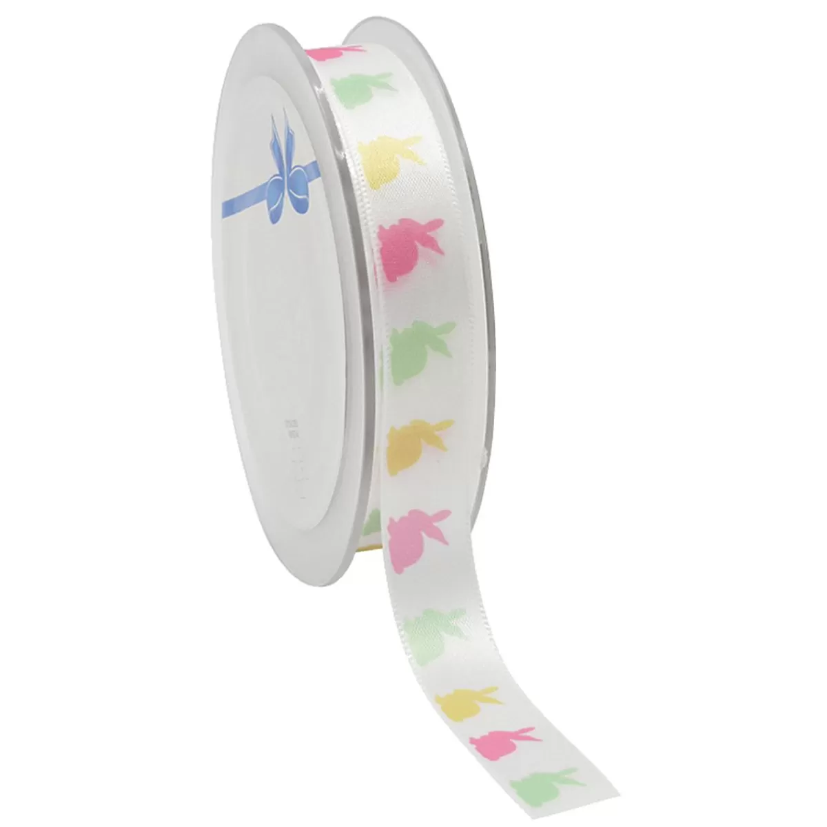 DecoWoerner Easter Bunny Satin Ribbon 15 Mm X 25 M