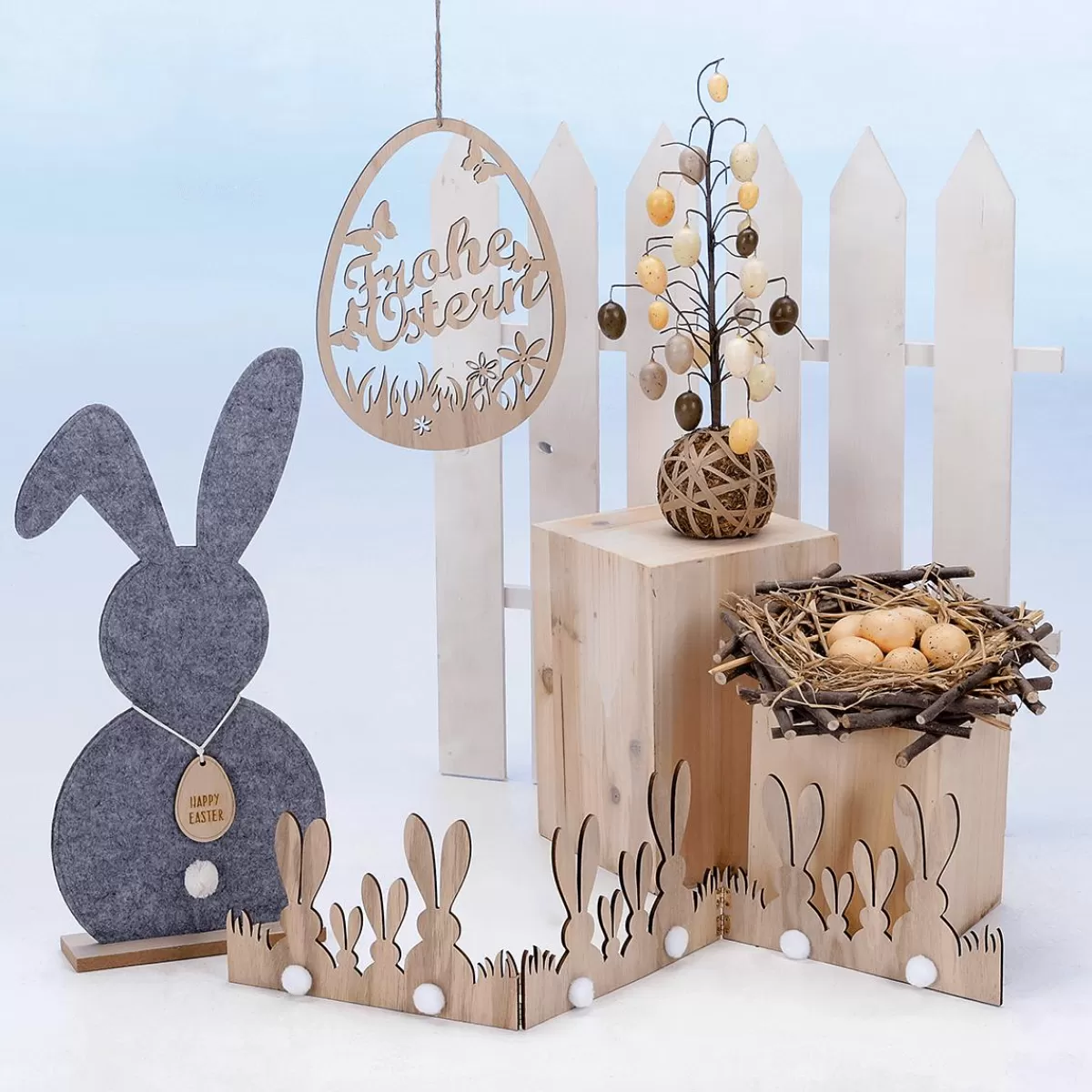 DecoWoerner Easter Egg Deco Tree , 13 X 40 Cm High