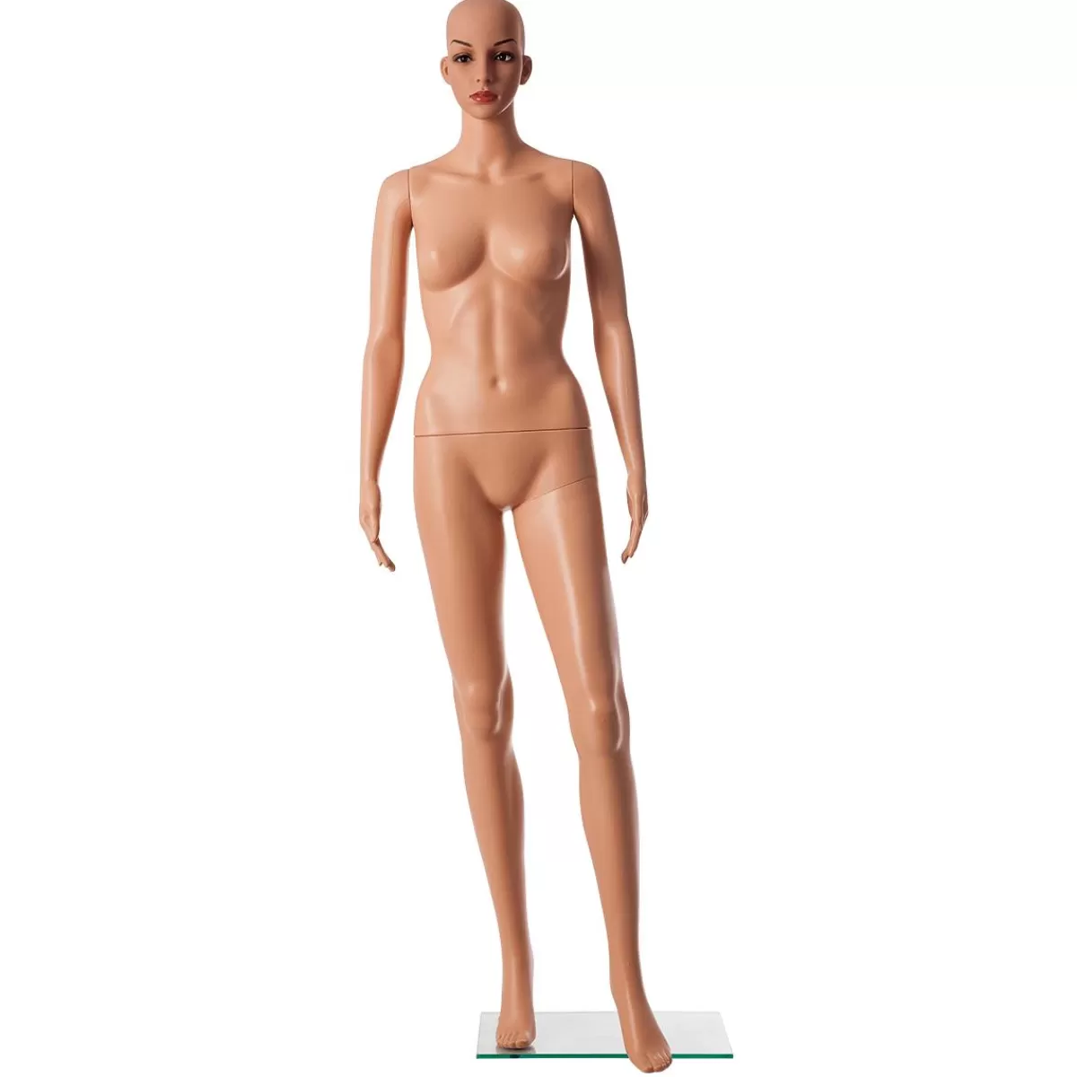 DecoWoerner Eco Mannequin Lady, 178 Cm, Beige