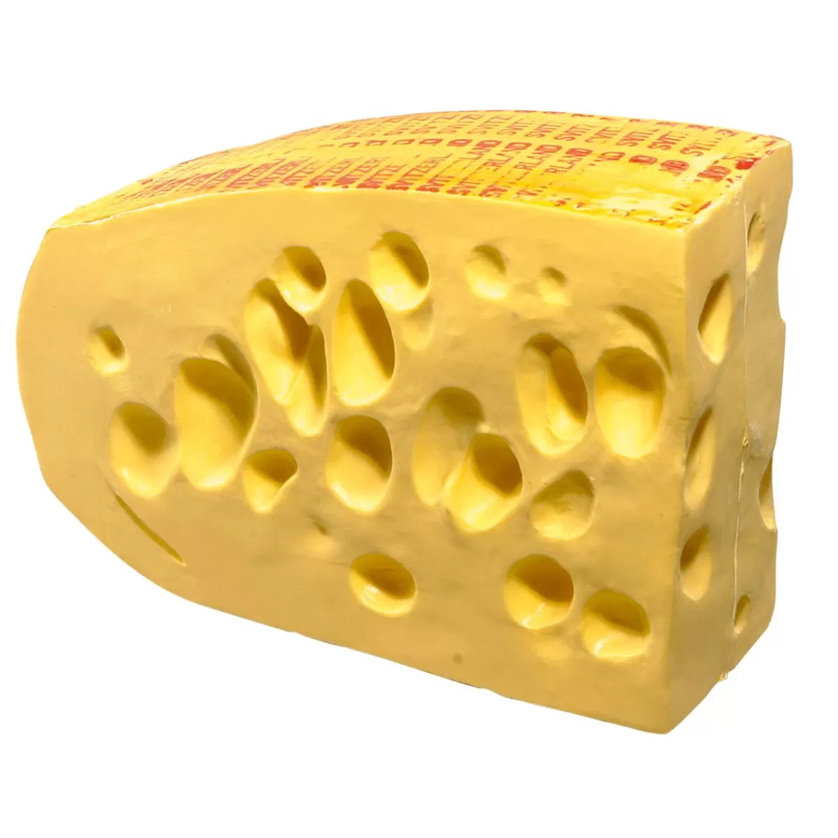 DecoWoerner Emmentaler Cheese Food Replica 30 X 23 Cm