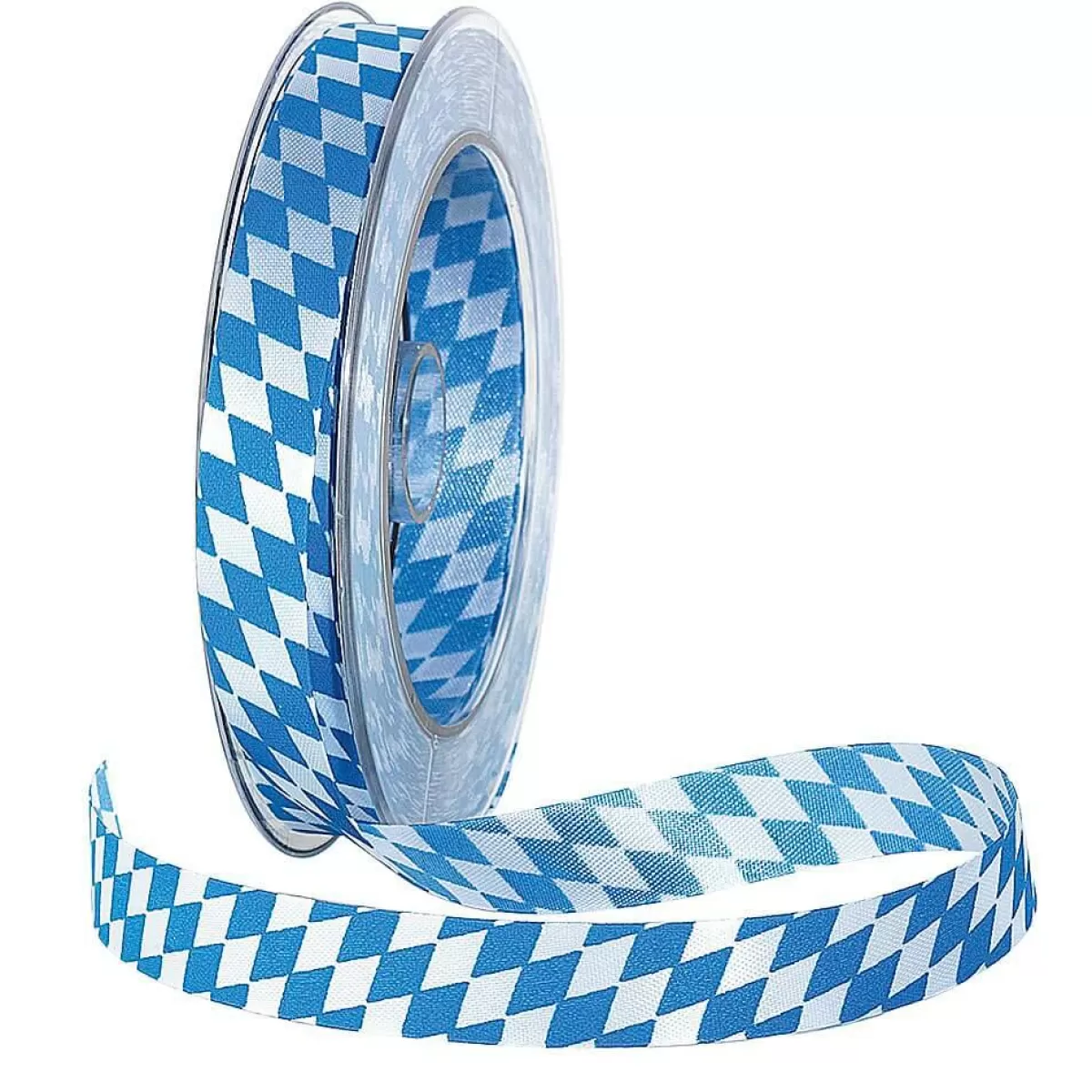 DecoWoerner Fabric Ribbon "Bavaria" 15 Mm 25 M