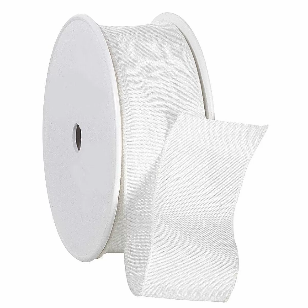 DecoWoerner Fabric Ribbon With Wire Edge, , 40 Mm Wide