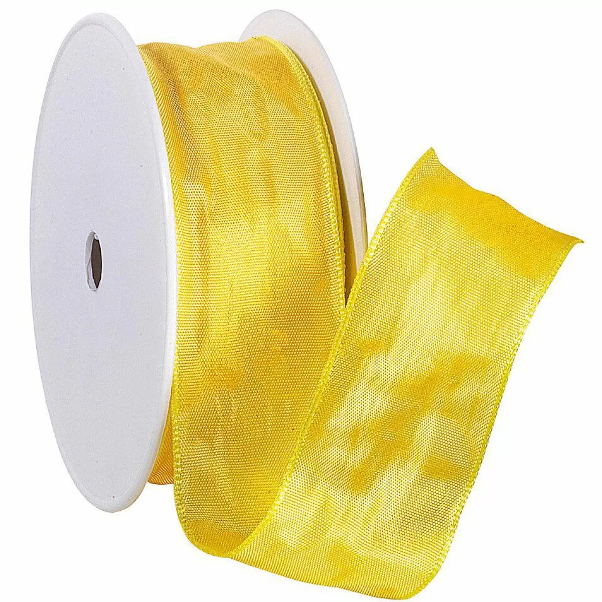 DecoWoerner Fabric Ribbon With Wire Edge, , 40 Mm Wide