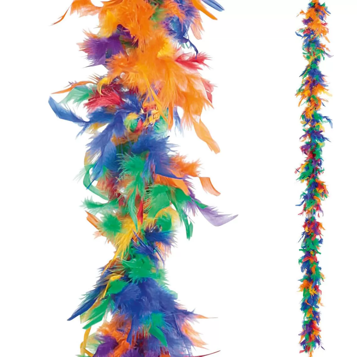 DecoWoerner Feather Boa, Colorful, 180 Cm