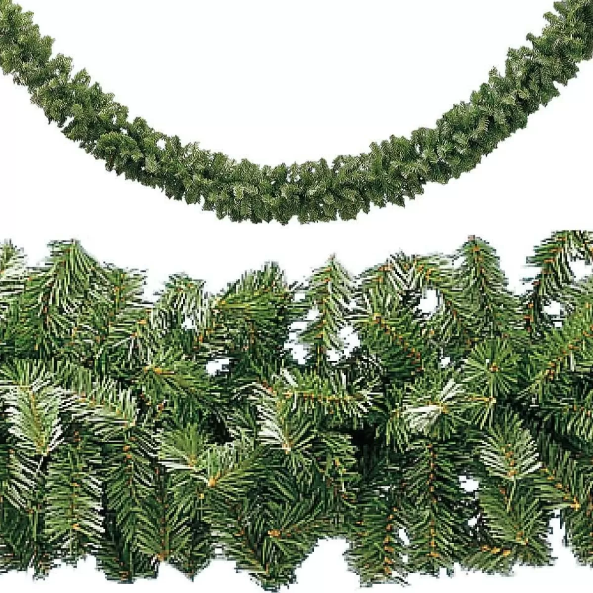 DecoWoerner Fir Garland Standard 270 Cm, Ø 17 Cm