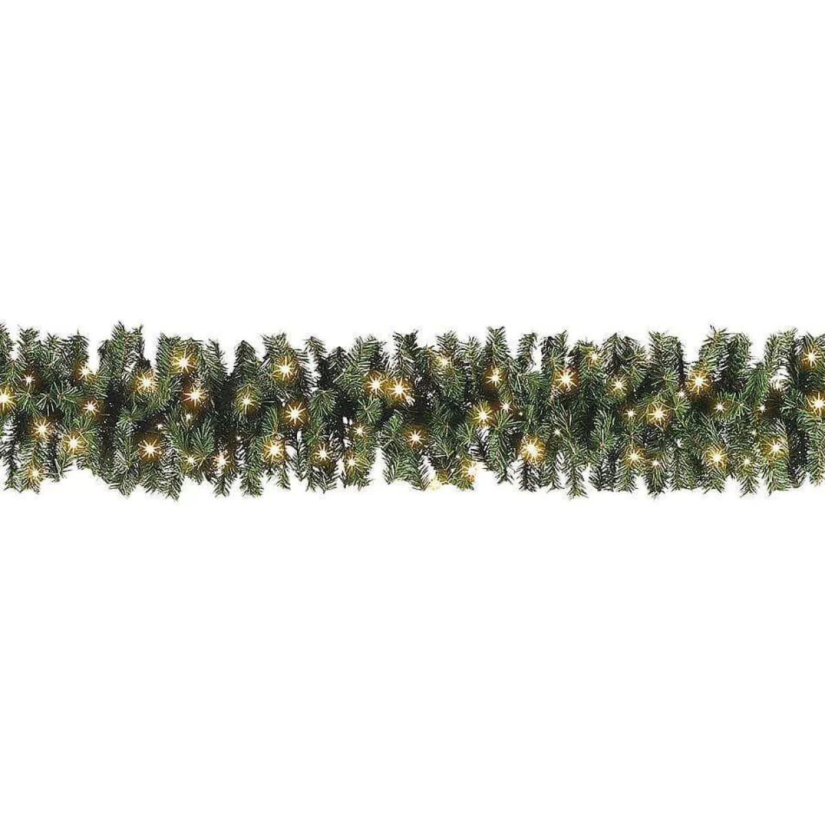 DecoWoerner Fir Garland Standard, LED, 270 Cm, Ø 25 Cm