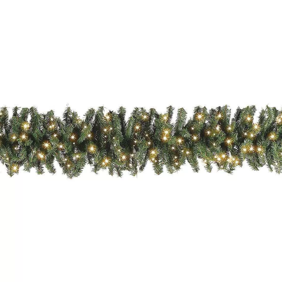 DecoWoerner Fir Garland Standard, LED, 270 Cm, Ø 30 Cm