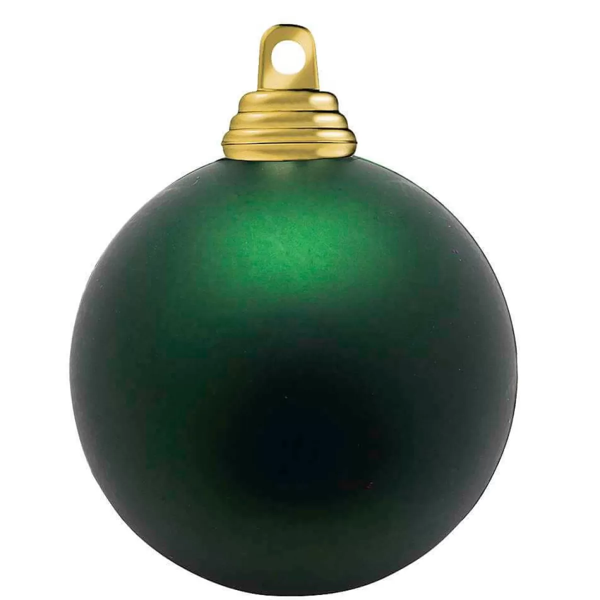 DecoWoerner Fir Matt Plastic Christmas Baubles, 6 Cm Ø - 24 Pieces