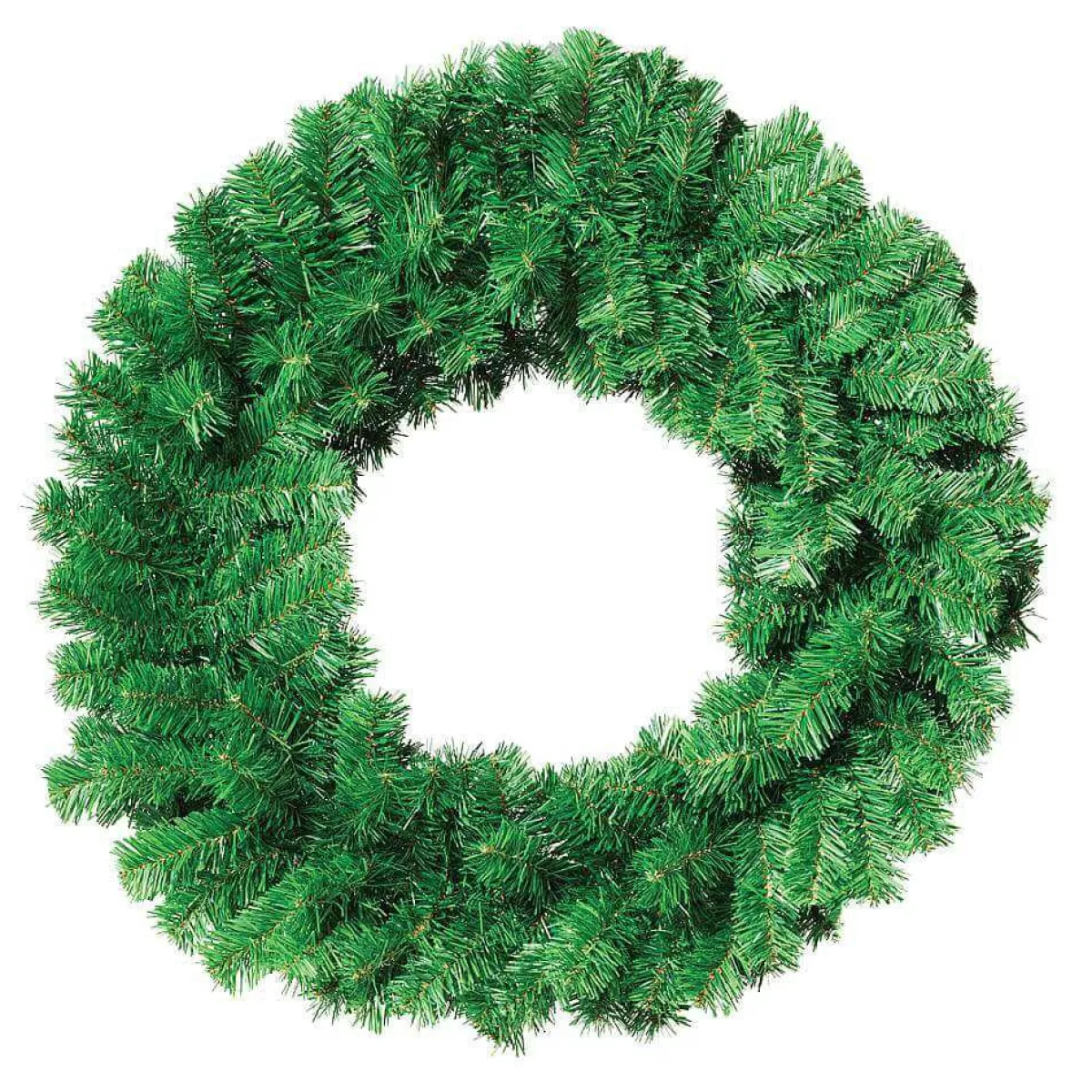 DecoWoerner Fir Wreath Basic, Ø 60 Cm, Semi Three-dimensional