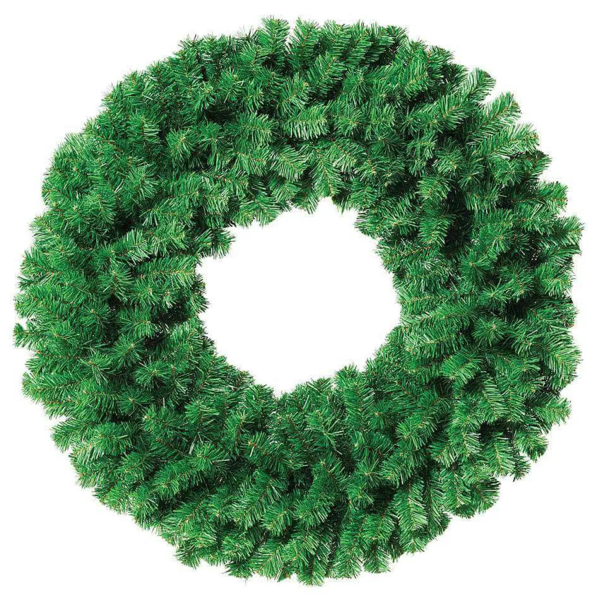 DecoWoerner Fir Wreath Basic, Ø 80 Cm, Semi Three-dimensional