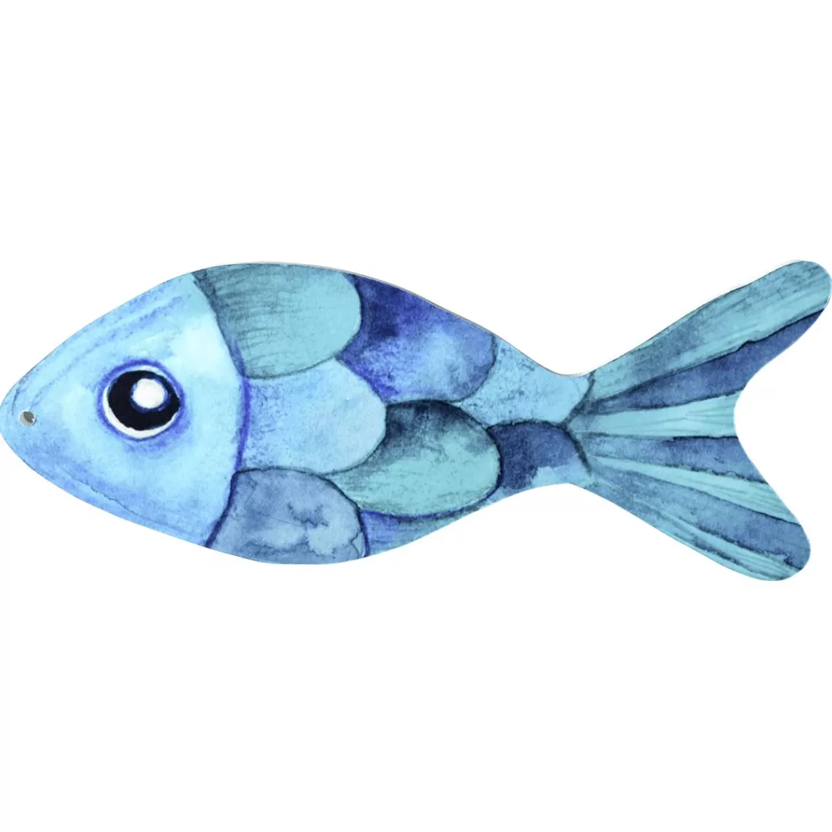 DecoWoerner Fish Display, , Coloured Dots, 30 X 12 Cm