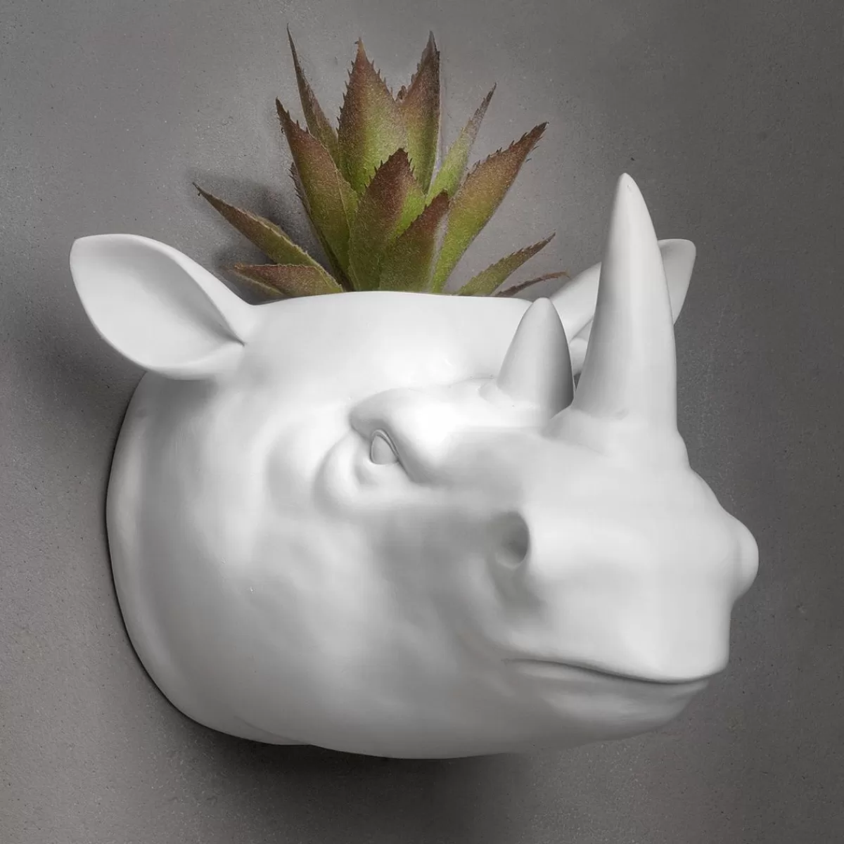 DecoWoerner Flower Pot Rhinoceros 20 X 24 Cm