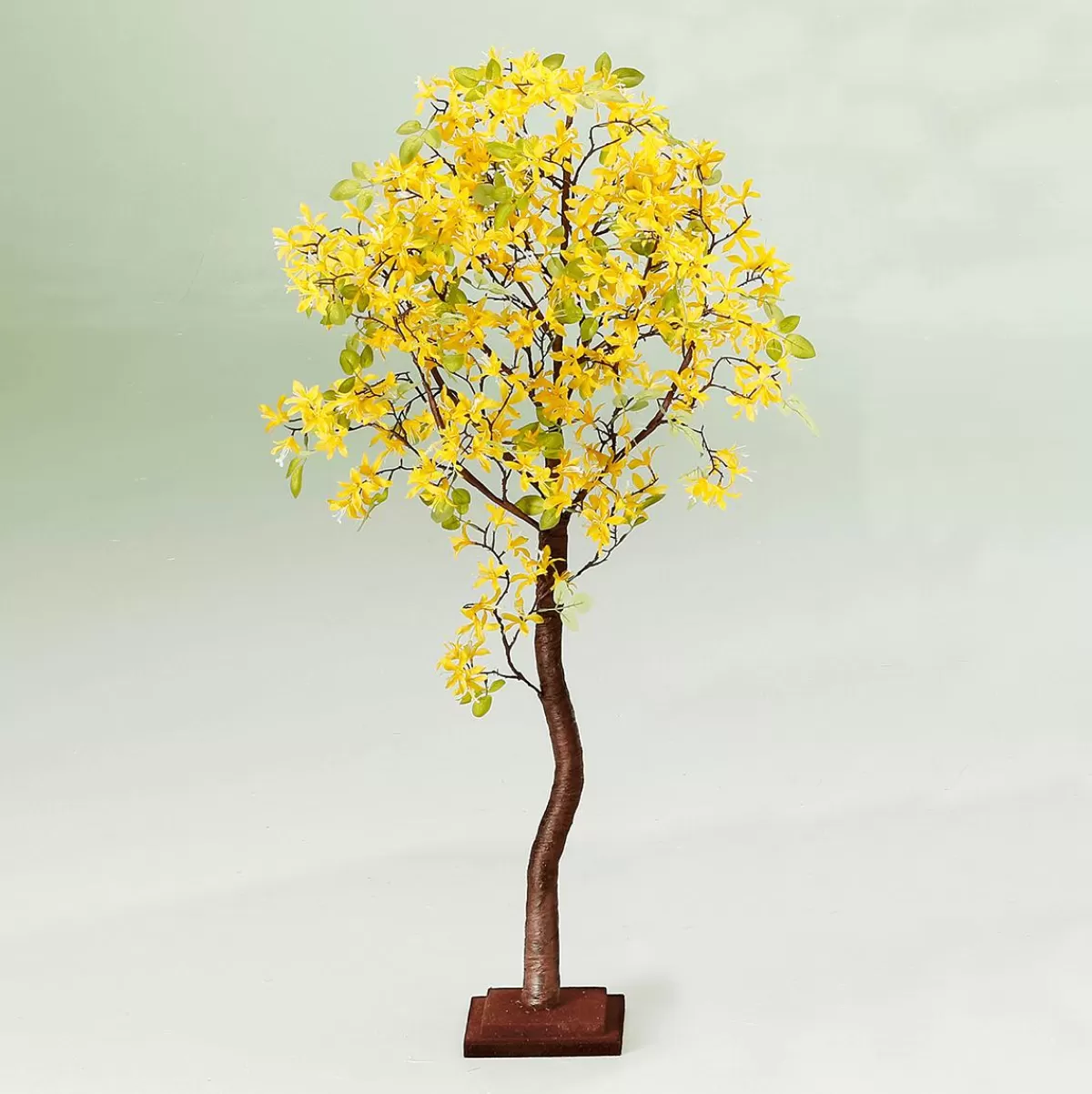 DecoWoerner Forsythia Artificial Tree With Stand 120 Cm