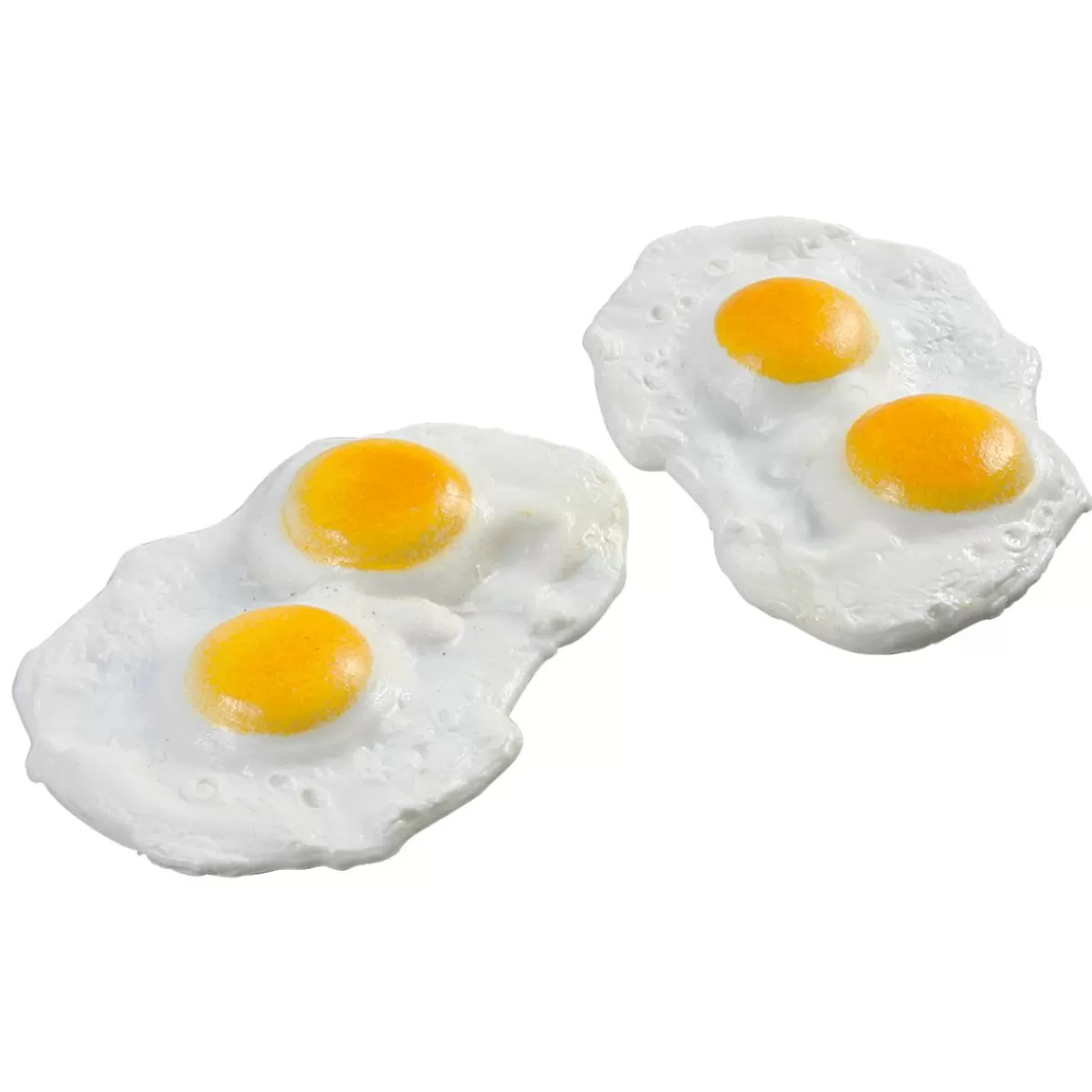 DecoWoerner Fried Eggs Duo Food Replica, 2 Pcs