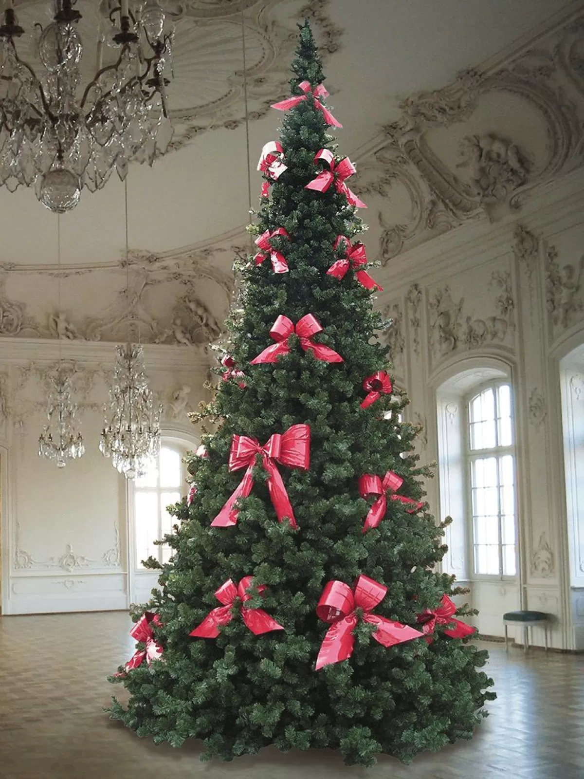 DecoWoerner Giant Christmas Tree "Majestic" Height 1020 Cm