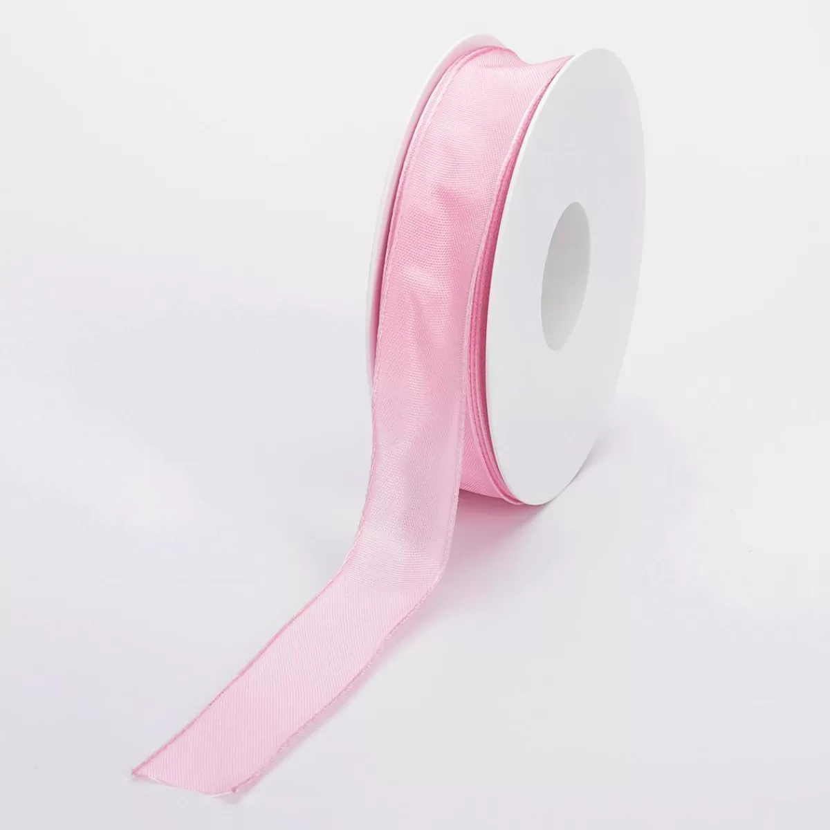 DecoWoerner Gift Fabric Ribbon With Wire Edge 25 Mm X 25 M