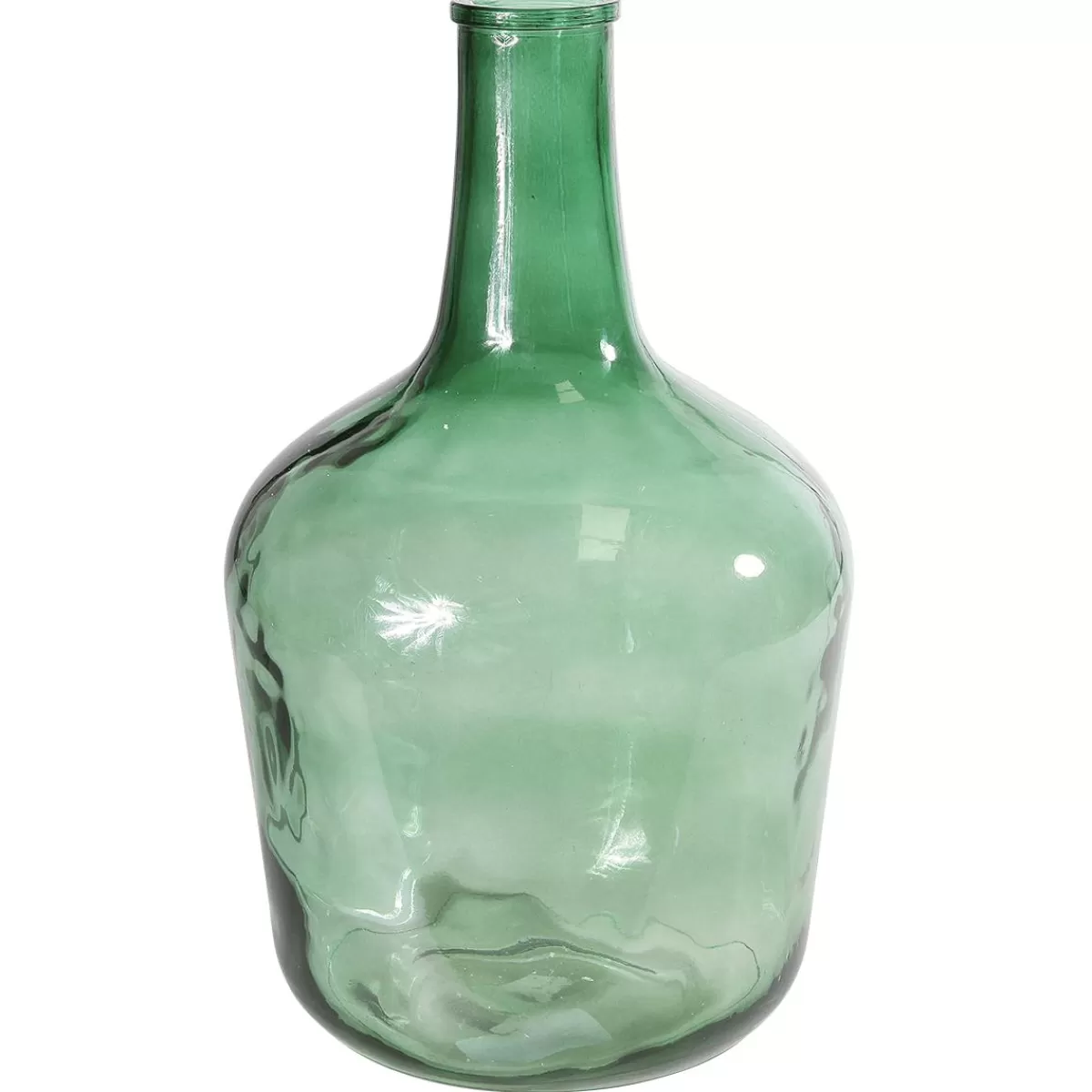 DecoWoerner Glass Bottle Glass Vase 45 Cm