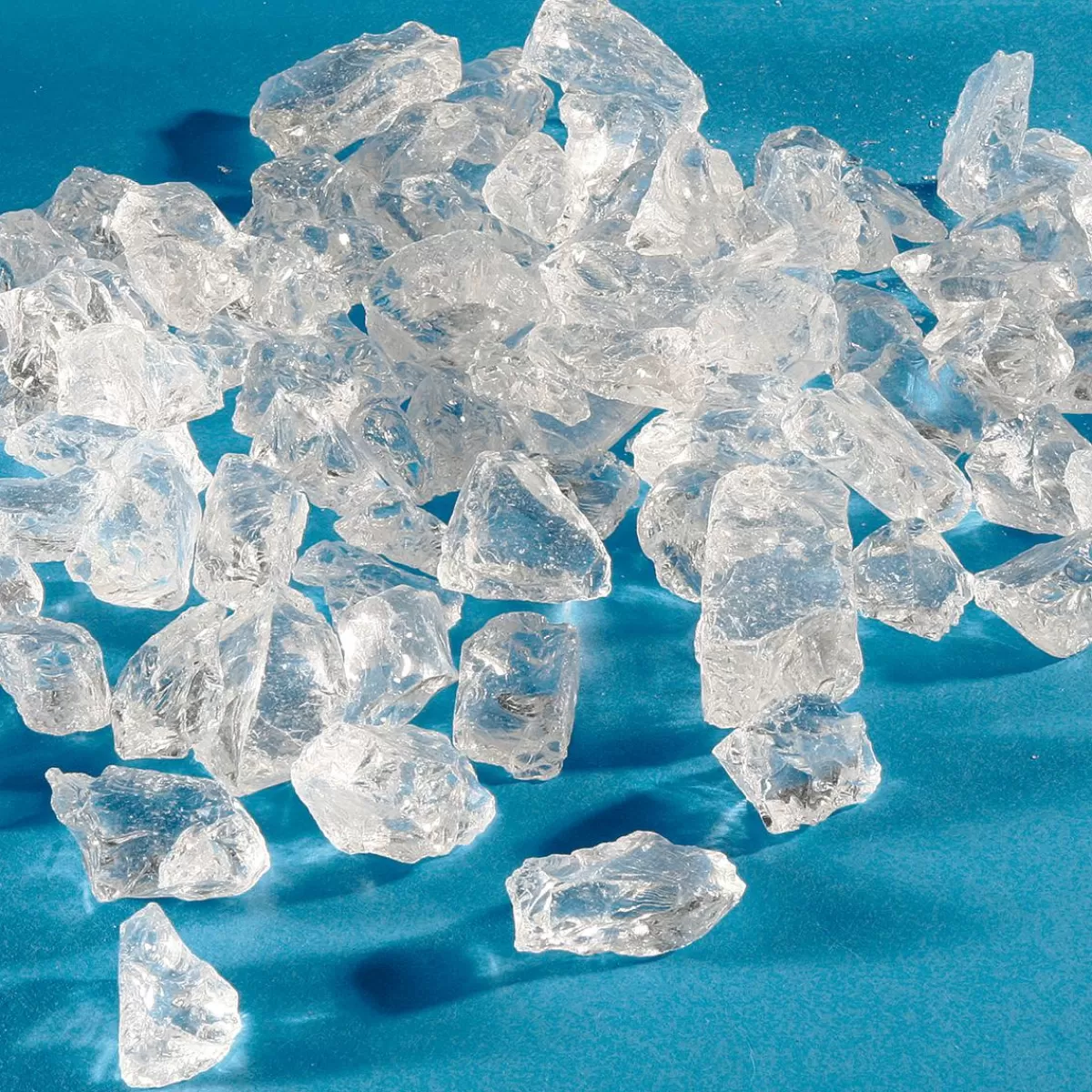 DecoWoerner Glass Decorative Crushed Ice 20 - 40 Mm, 6 Kg