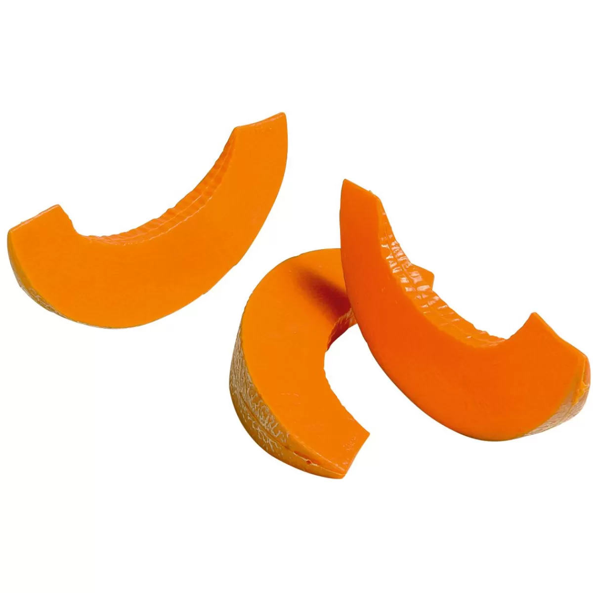 DecoWoerner Honey Melon Pieces Food Replica, 3 Pcs