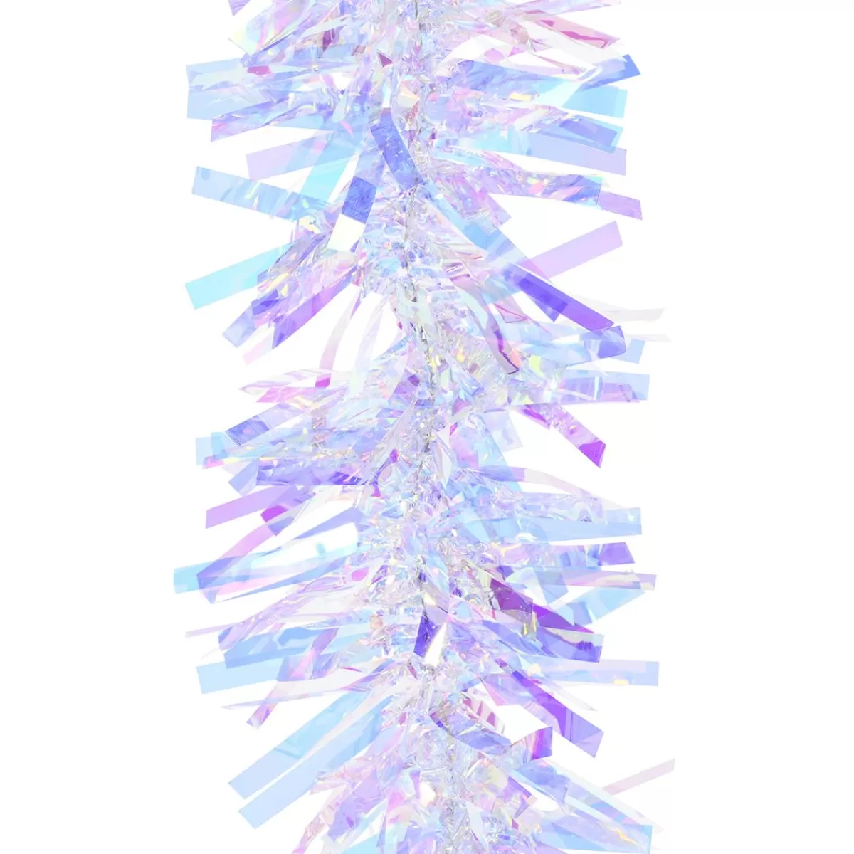 DecoWoerner Iridescent Tinsel Garland 270cm