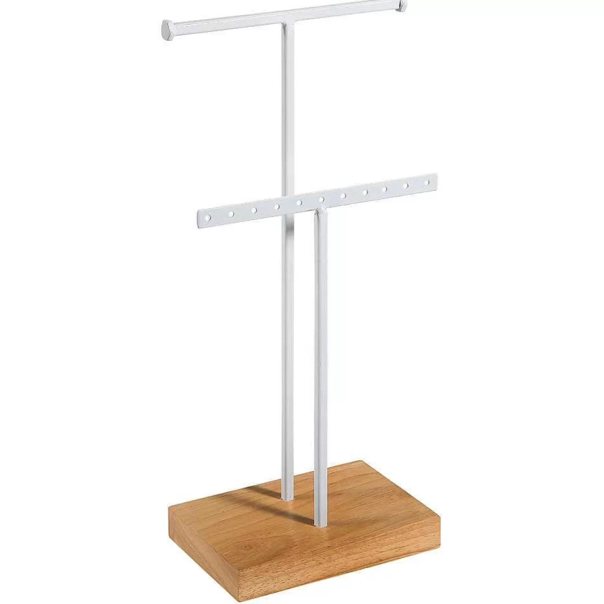 DecoWoerner Jewellery Stand, T-stand 2 Parts, Height 32 Cm