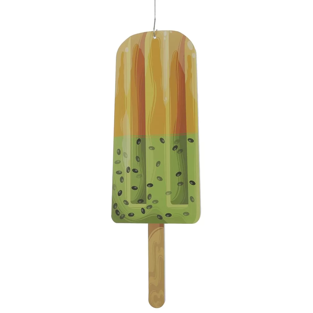 DecoWoerner Kiwi-orange Ice Lolly Display 50 Cm