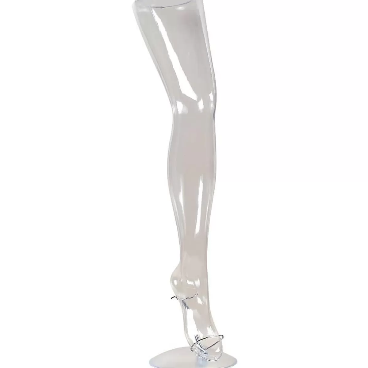 DecoWoerner Ladies' Stocking Leg 74 Cm, Clear