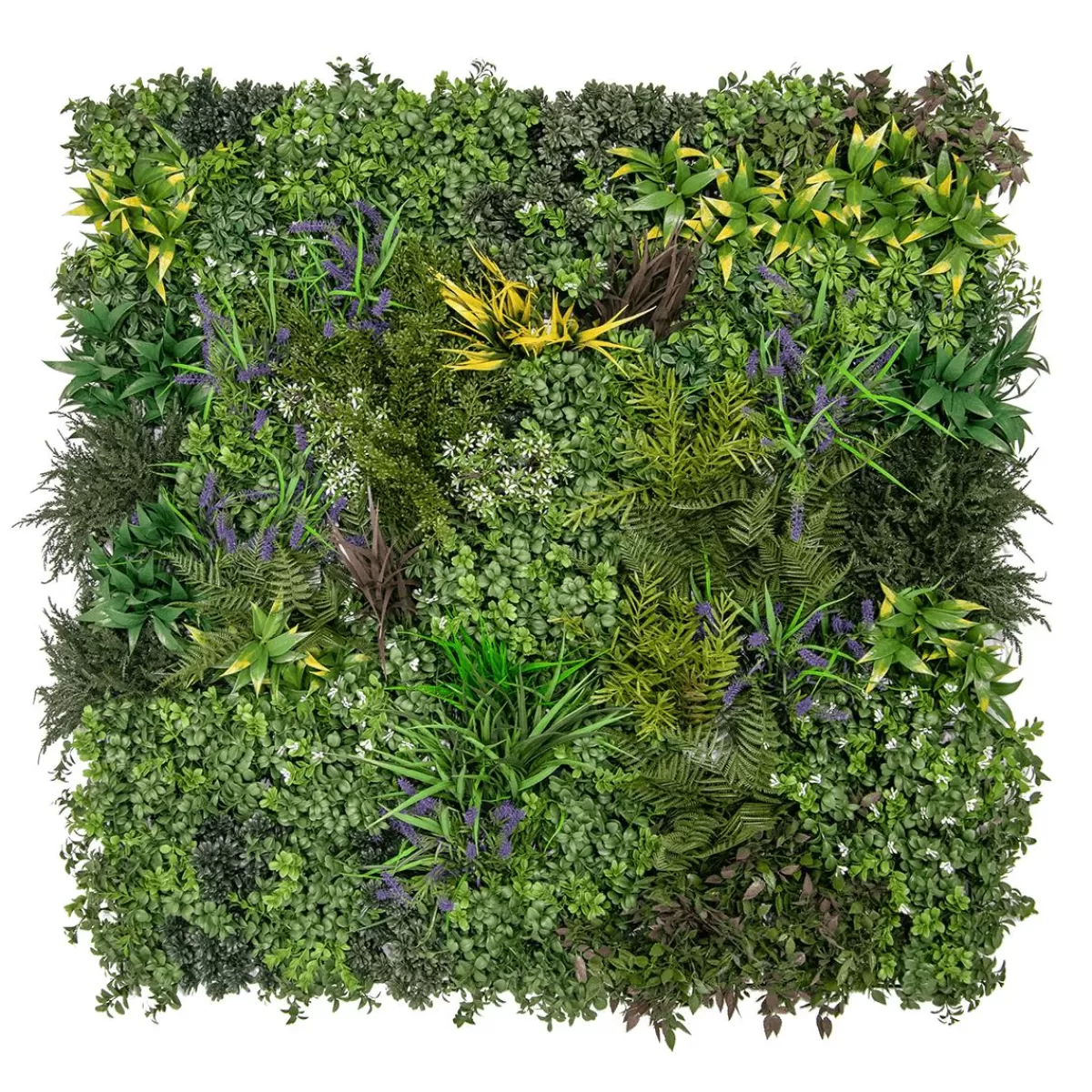 DecoWoerner Lavender Grass Mix Artificial Plant Panel B1 1 X 1 M