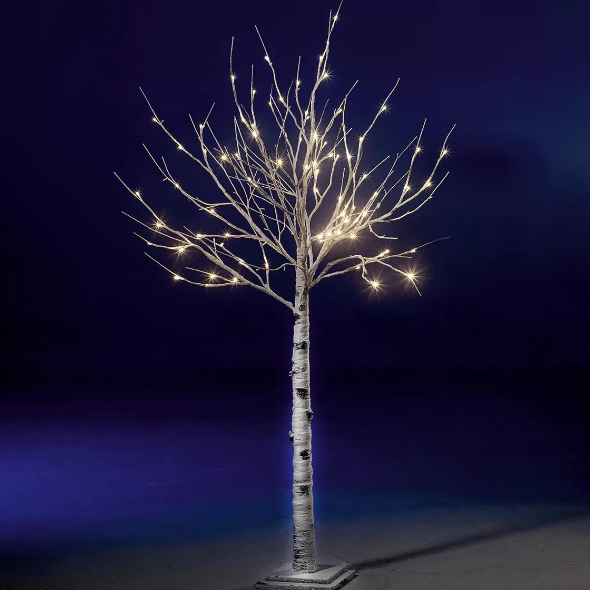 DecoWoerner LED Birch, 120 Cm