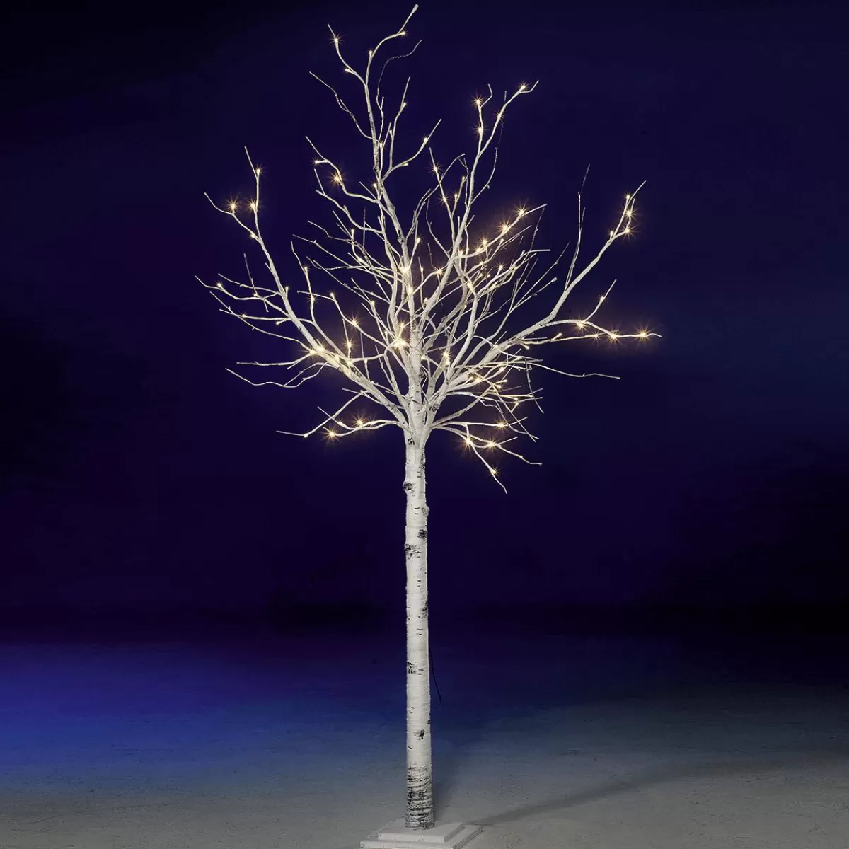 DecoWoerner LED Birch, 210 Cm