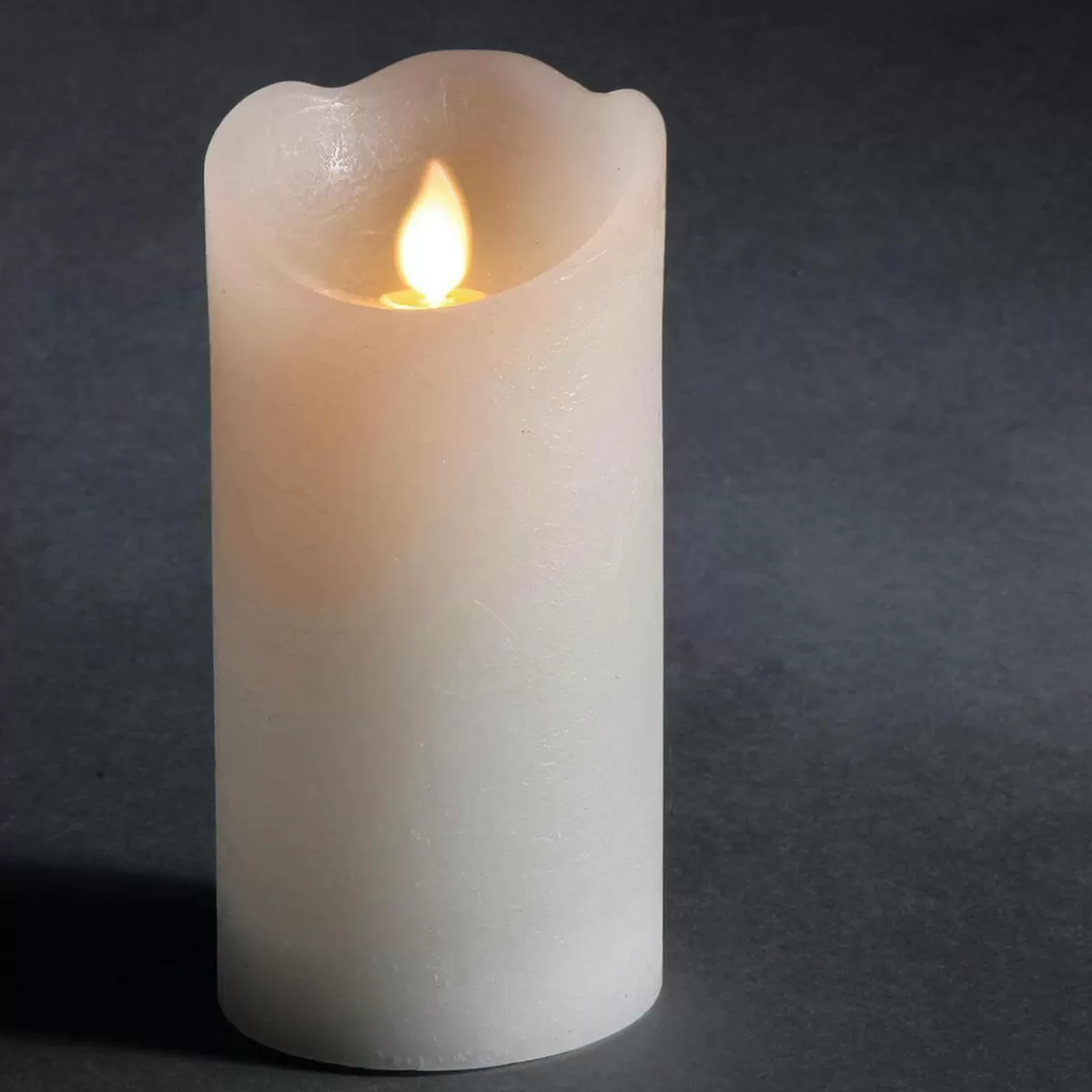 DecoWoerner LED Wax Candle 7.5 X 15 Cm