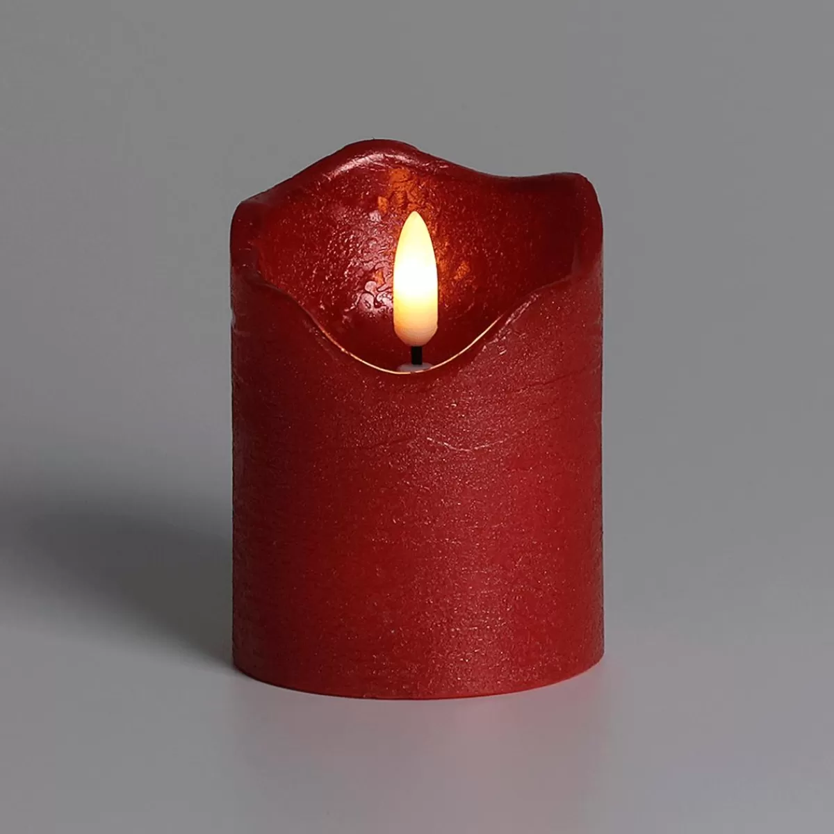 DecoWoerner LED Wax Candle 7,5 Cm Ø, 10 Cm High