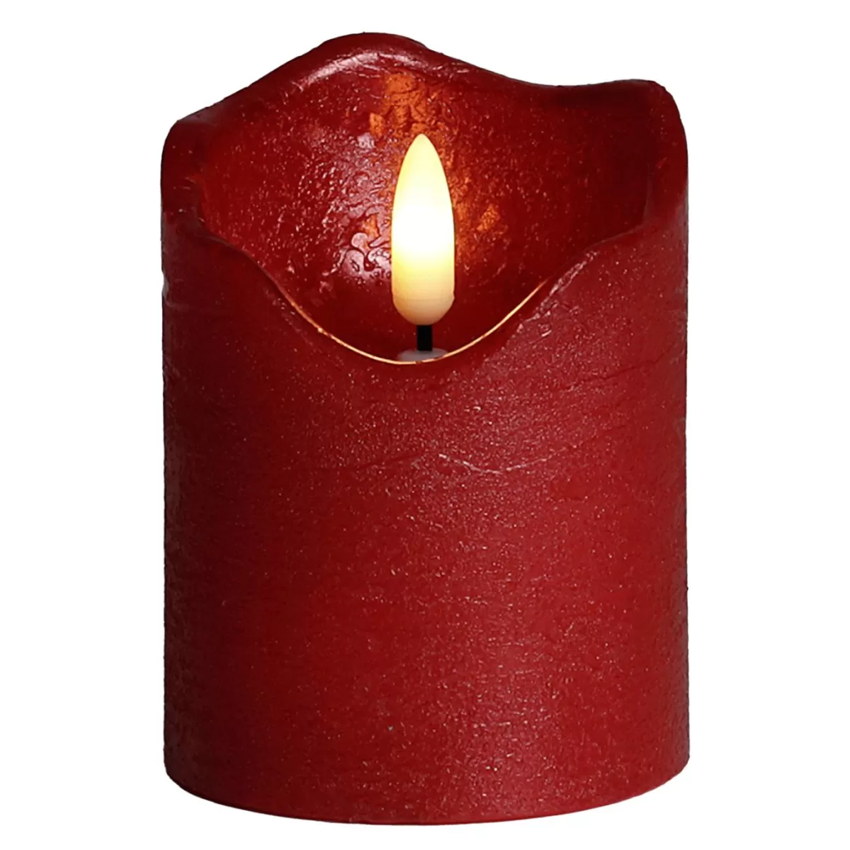 DecoWoerner LED Wax Candle 7,5 Cm Ø, 10 Cm High