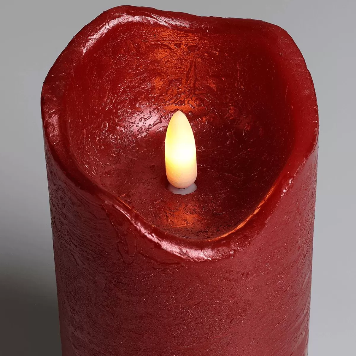 DecoWoerner LED Wax Candle 7,5 Cm Ø, 12,5 Cm High