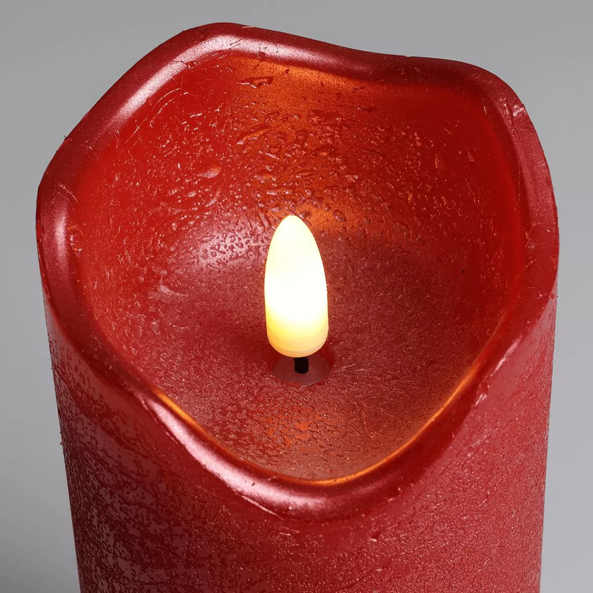 DecoWoerner LED Wax Candle 7,5 Cm, Ø 15 Cm High