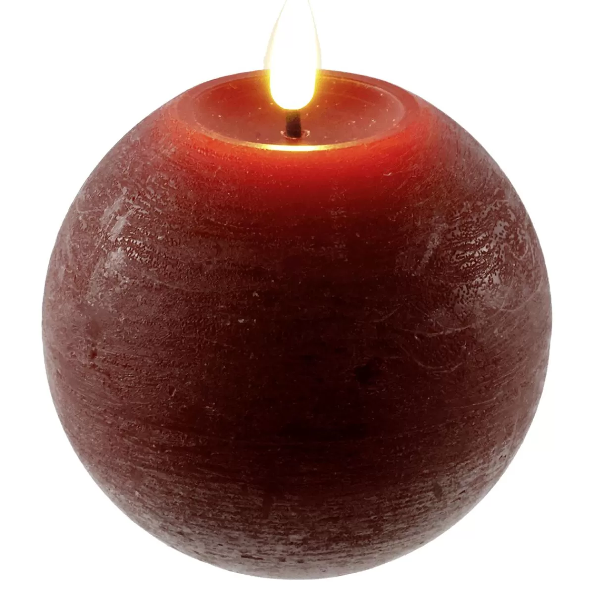 DecoWoerner LED Wax Candles Round 10 Cm Ø