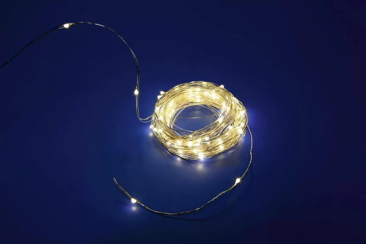 DecoWoerner LED Wire Light Chain For Outdoor, 10 M,