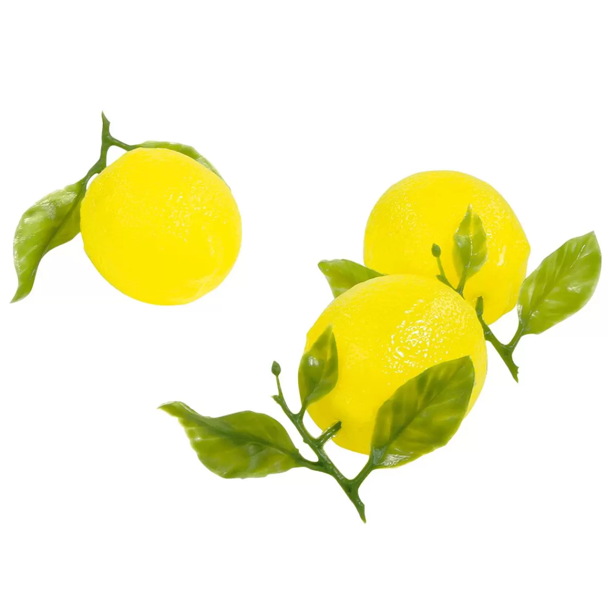 DecoWoerner Lemons Food Replica, 3 Pcs