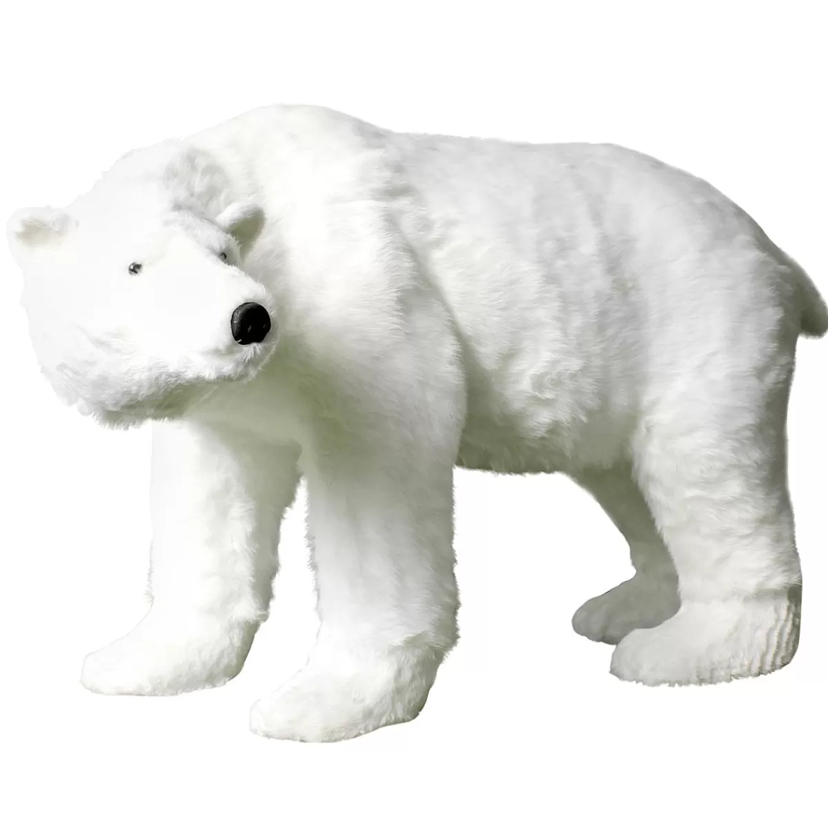 DecoWoerner Life Size Animal Figure Polar Bear, Height 90cm