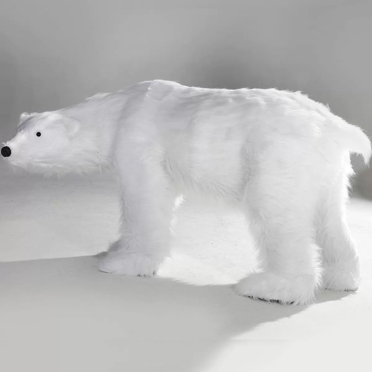 DecoWoerner Life Size Animal Figure Polar Bear, Height 90cm