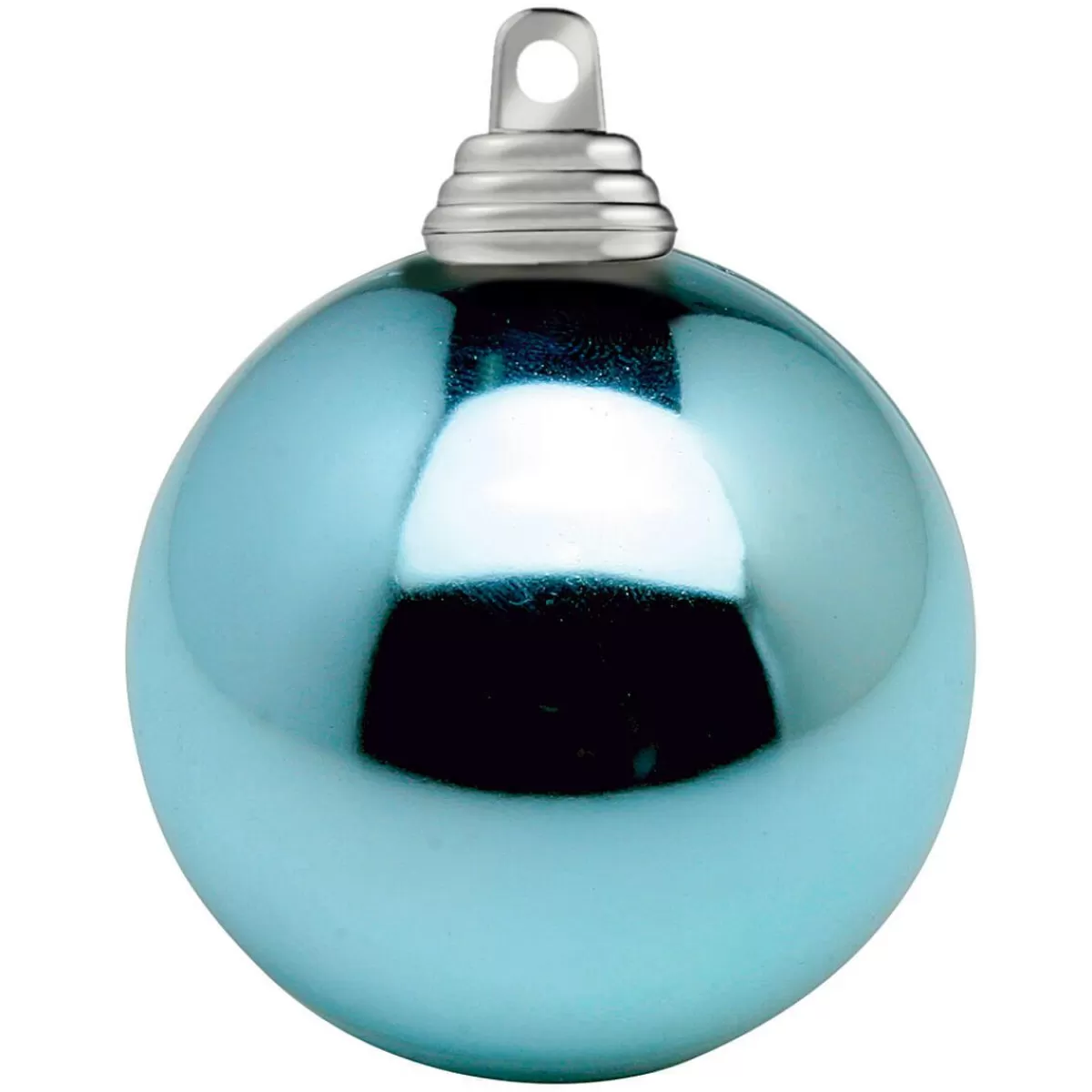 DecoWoerner Light , Shiny Christmas Baubles Made Of Flame Retardant Plastic, 6 Cm Ø - 24 Pcs.