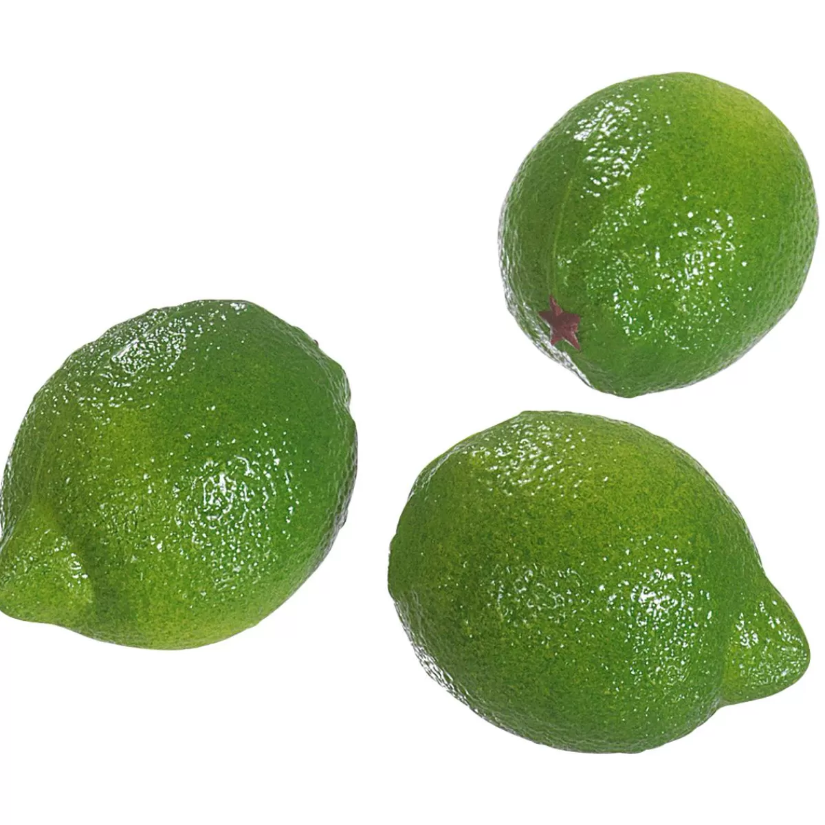 DecoWoerner Lime Food Replica, 3 Pcs