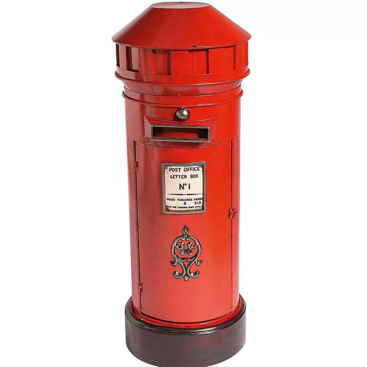 DecoWoerner London Post Box Height 100 Cm