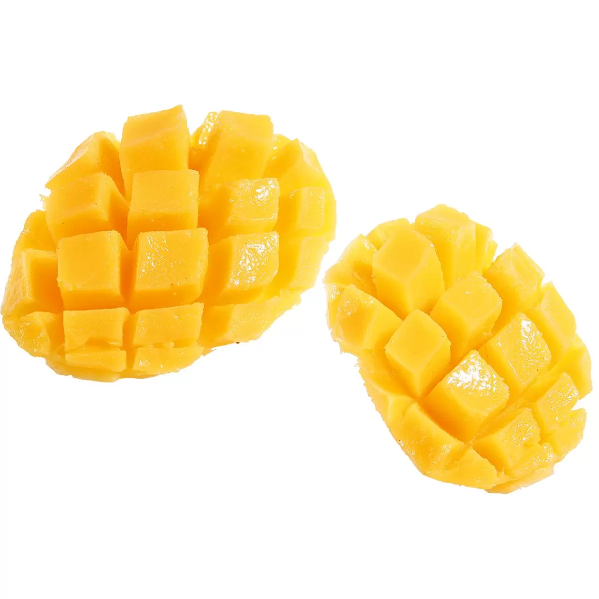 DecoWoerner Mango Sliced Food Replica, 2 Pieces