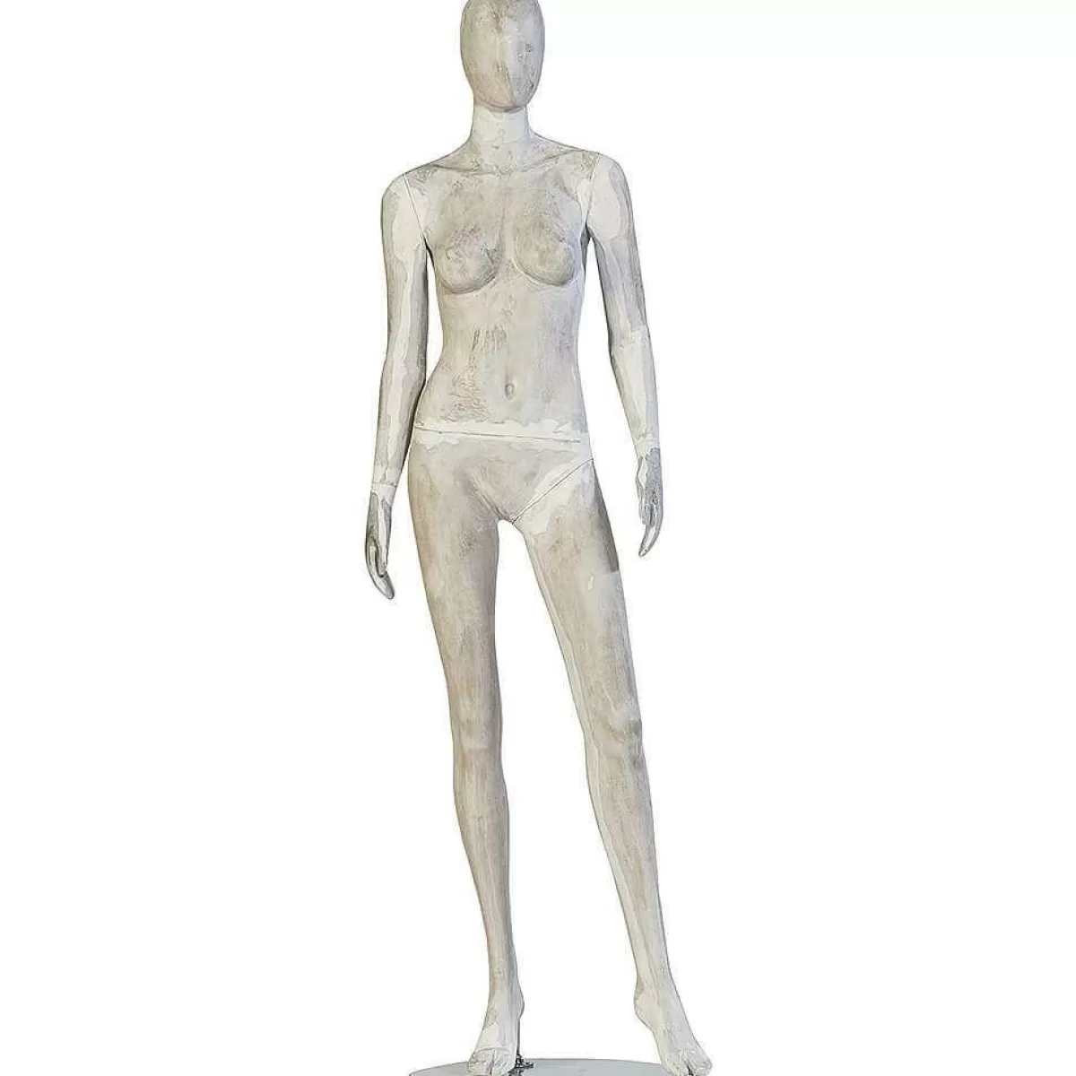 DecoWoerner Mannequin Female SCULPTURE, Straight Standing