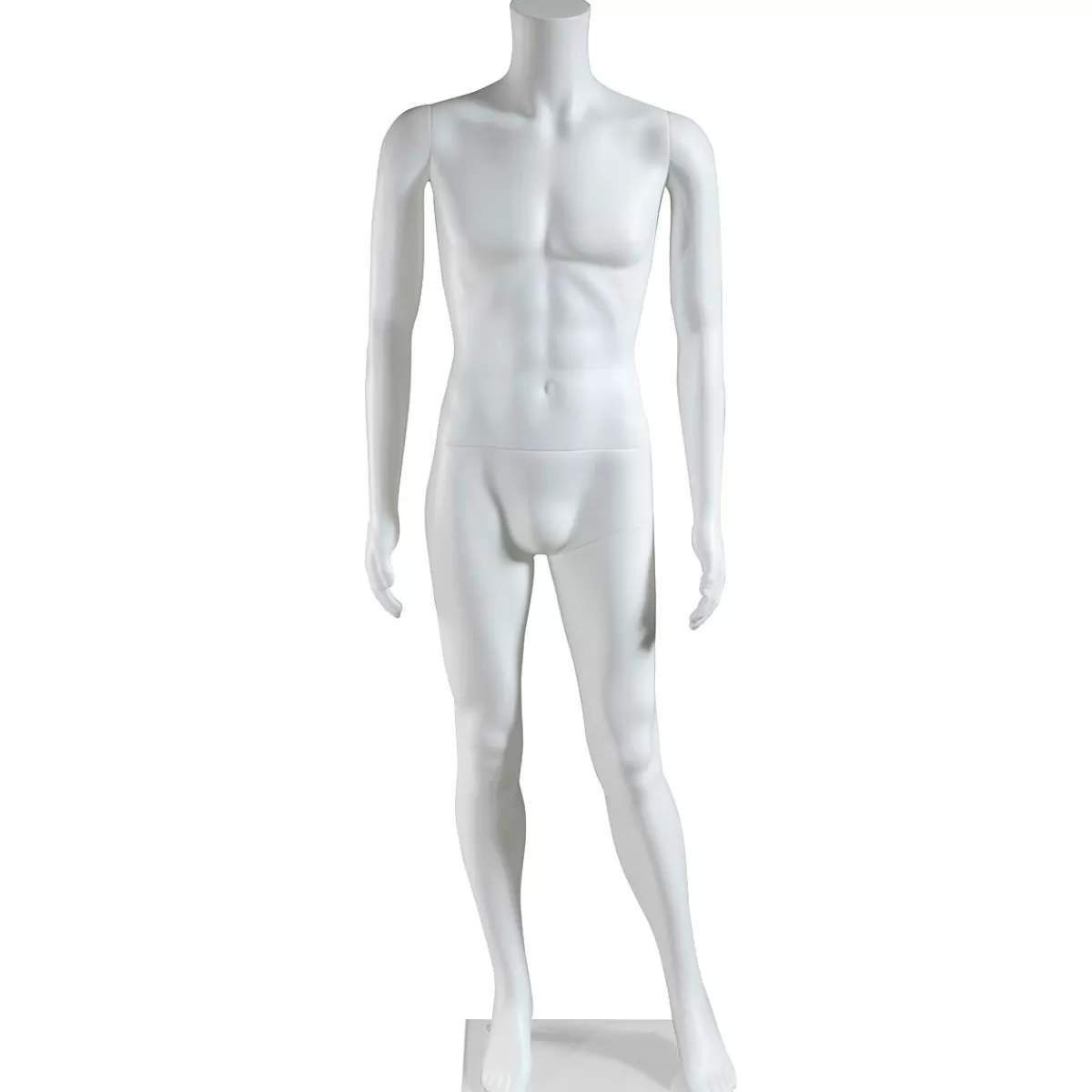 DecoWoerner Mannequin Man Without Head Standing