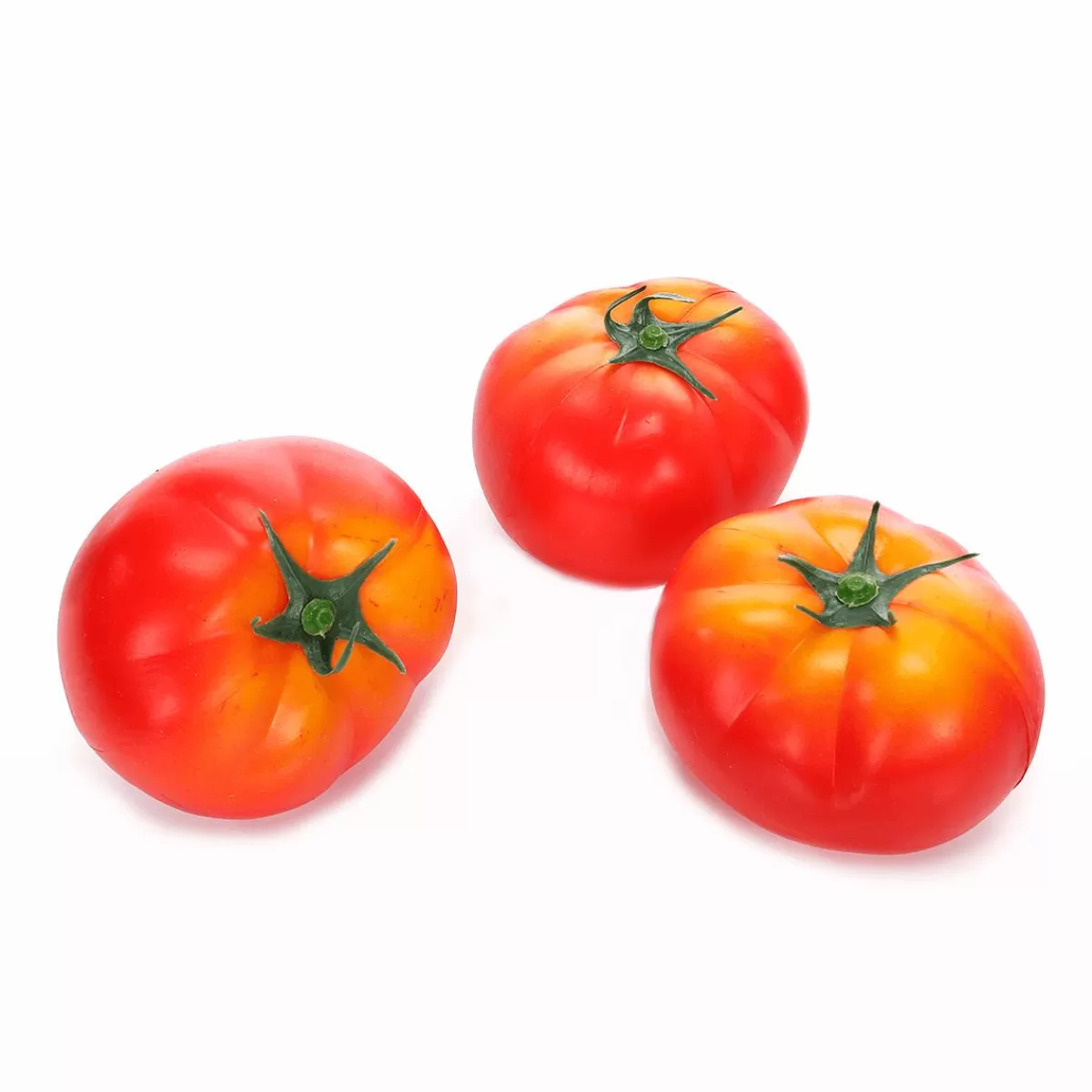 DecoWoerner Meat Tomatoes Set 3 Pieces Food Dummies -yellow