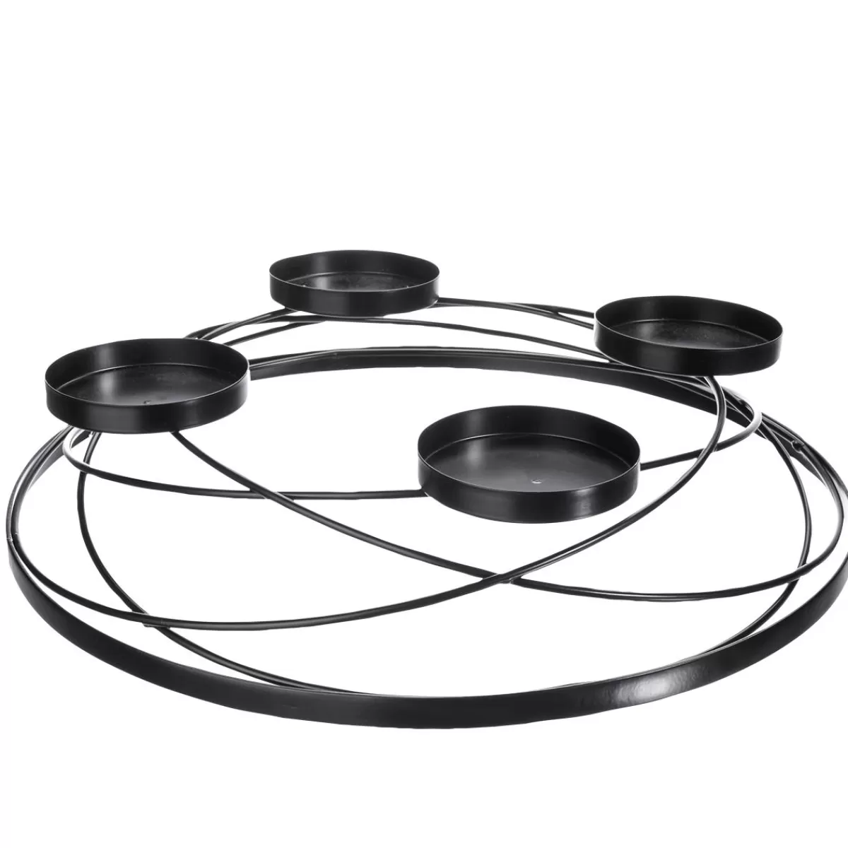 DecoWoerner Metal Advent Wreath 45 Cm Ø