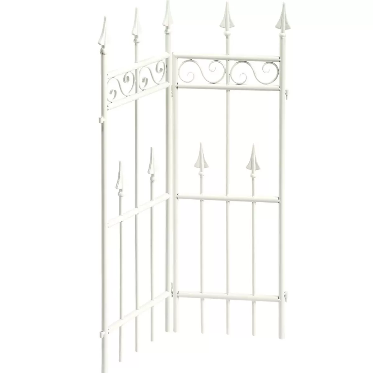 DecoWoerner Metal Paravent, 90 Cm High