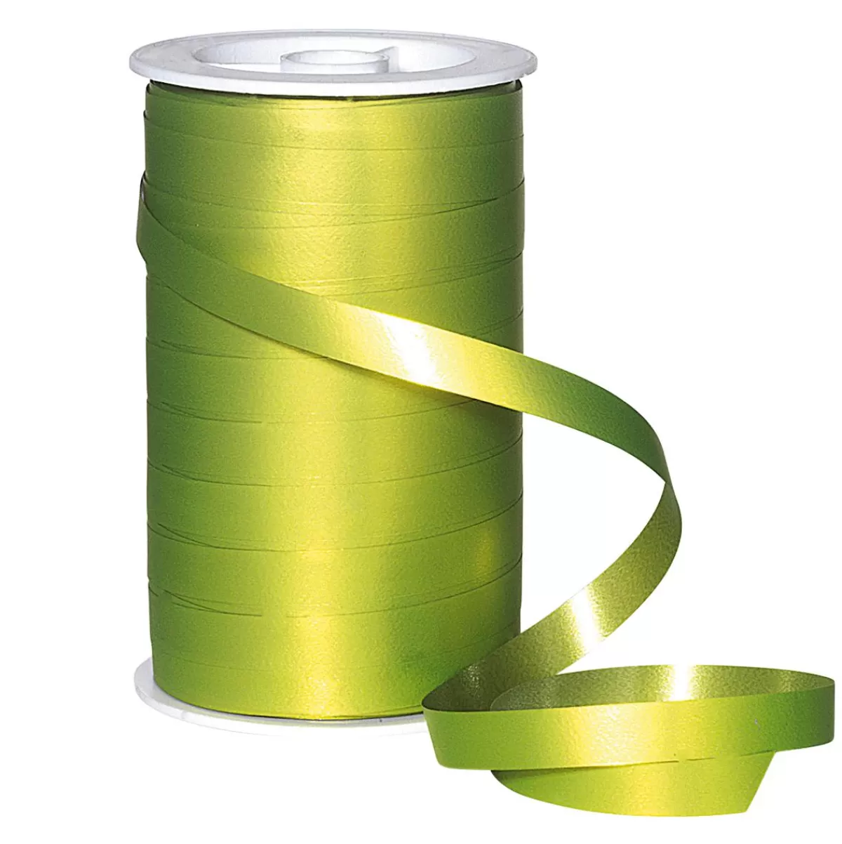 DecoWoerner Metallic Ribbon, Matt, Width 10 Mm, Light